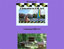 Tablet Screenshot of cinnamonhillart.com